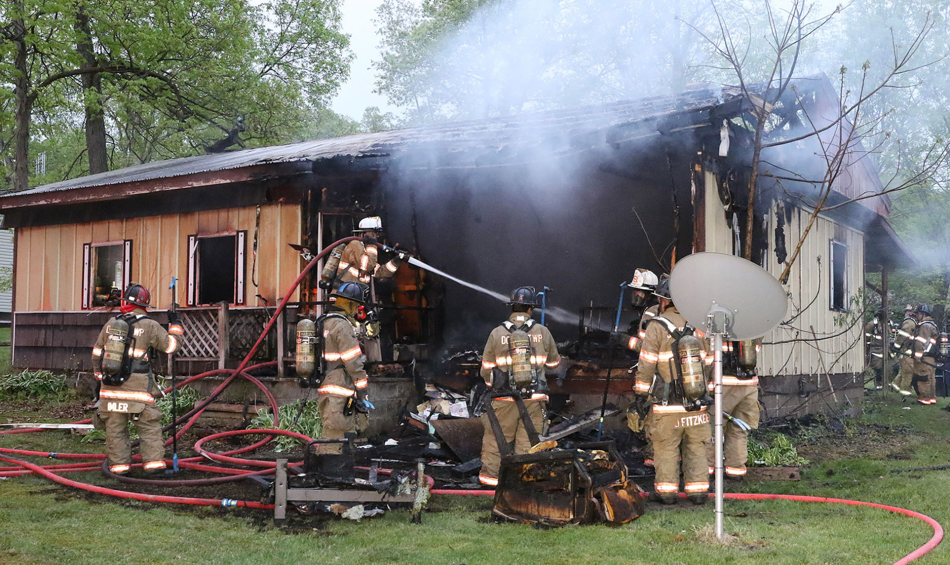 Home burns
